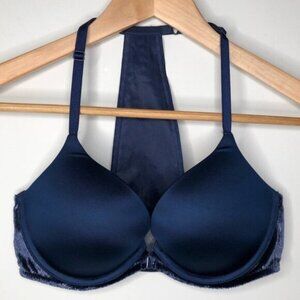 VICTORIA'S Secret  Navy Blue Very Sexy Push Up Bra 34C